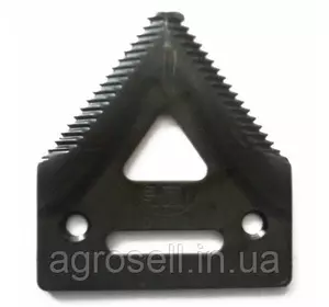 Сегмент ножа жатки (мелкая насечка) (H136807), JD900 H207929
