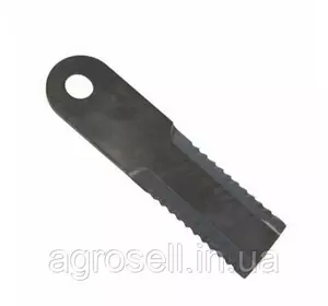 Нож измельчителя подвижный зубчатый комплект (H212698 - 8 шт) JD 9880 STS/S690 AH213459