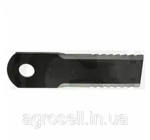 Нож измельчителя подвижный зубчатый (51009/Z100765/Z75875/84068444) JD Z103205