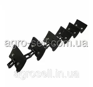 Транспортер элеватора зернового (144 звеньев 35 скребков t=41.4) (AH132806/AH149320) JD9500 AH162441 Транспортер элеватора зернового (144 звеньев 35 скребков t=41.4) (AH132806/AH149320) JD9500 AH162441