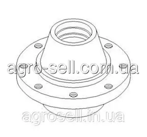 Ступица колеса поворотного (87407202+87414), 2166/2388 169293C11 Ступица колеса поворотного (87407202+87414), 2166/2388 169293C11