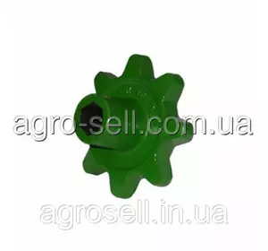 Звездочка z=8 (верхняя привода цепи колосового элеватора) Z=8 JD9500/9640-9780 H134603 Звездочка z=8 (верхняя привода цепи колосового элеватора) Z=8 JD9500/9640-9780 H134603