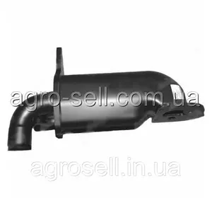 Труба выхл. с кронштейном MX335 Case 87588155 Труба выхл. с кронштейном MX335 Case 87588155