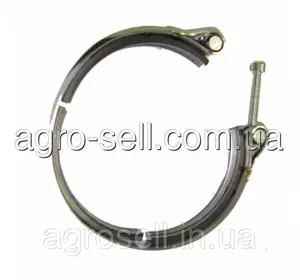 Хомут патрубка турбокомпрессора T9.615/Steiger Cursor-13 Case 504384322 Хомут патрубка турбокомпрессора T9.615/Steiger Cursor-13 Case 504384322