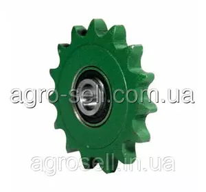 Звездочка z=15 t=1905 натяжного устройства (86627639/AFH205780/AN31211/AXE19940) CX8070 AE27909 Звездочка z=15 t=1905 натяжного устройства (86627639/AFH205780/AN31211/AXE19940) CX8070 AE27909