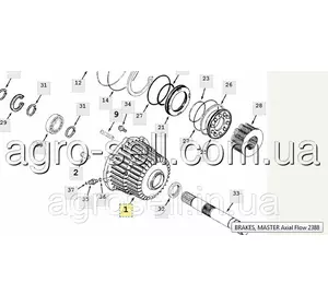 Корпус тормозного барабана, 2388 1997395C1 Корпус тормозного барабана, 2388 1997395C1