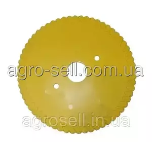 Диск висіваючий, 60 отв. сорго, жовтий, (GA6633), GP, Kinze 817-287C Диск висіваючий, 60 отв. сорго, жовтий, (GA6633), GP, Kinze 817-287C