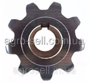 Звездочка привода шнека разгр.18AP008205 (D=45, Z9), 8010 87283436 Звездочка привода шнека разгр.18AP008205 (D=45, Z9), 8010 87283436