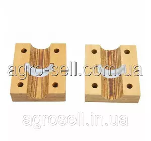 Подшипник вала соломотряса деревянный (к-т 2 полов.) JD1188 AZ31217 Подшипник вала соломотряса деревянный (к-т 2 полов.) JD1188 AZ31217