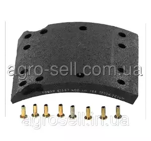 Накладки гальмівні (1 ремонт) (Fomar) ROR 19036 01 Накладки гальмівні (1 ремонт) (Fomar) ROR 19036 01