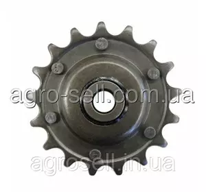 Звездочка z=17 (привод колосового элеватора) (AH87204/87302107/565442R91) JD9500 9560-9680 AH98176 Звездочка z=17 (привод колосового элеватора) (AH87204/87302107/565442R91) JD9500 9560-9680 AH98176