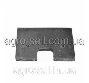 Лопатка транспортера зернового (150х110 мм) JD2254/2266 Z59062 Лопатка транспортера зернового (150х110 мм) JD2254/2266 Z59062