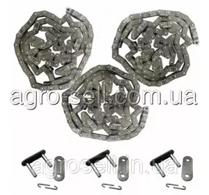 Комплект цепей ТНК (3 цепи) (AXE17466/AXE17889/AH228592/AH229894/AXE24307) AH17470 Комплект цепей ТНК (3 цепи) (AXE17466/AXE17889/AH228592/AH229894/AXE24307) AH17470