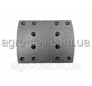 Накладки гальмівні HOWO WG9761450185 / WG9761450119 Накладки гальмівні HOWO WG9761450185 / WG9761450119