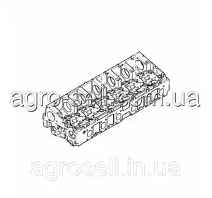 Головка блока 504385964 без пневмоторм/без клапанов. T8.390/Mag.340 Case 5801378194 Головка блока 504385964 без пневмоторм/без клапанов. T8.390/Mag.340 Case 5801378194