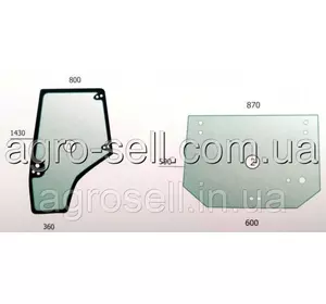 Стекло заднее TD5.110/JX110 Case 84396387 Стекло заднее TD5.110/JX110 Case 84396387