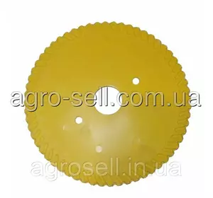 Диск высевающий 60 отв. сорго желтый крупные семена GA6633 GP Kinze 817-287C Диск высевающий 60 отв. сорго желтый крупные семена GA6633 GP Kinze 817-287C