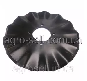 Диск режущий 16" 13-волновый 1995-16 R101/GD9254/87298834/2571-162 Kinze A72687 Диск режущий 16" 13-волновый 1995-16 R101/GD9254/87298834/2571-162 Kinze A72687