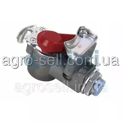 Голівка з'єднувальна червона з фільтром M24x1,5 / M16x1,5 (COJALI) 6001421