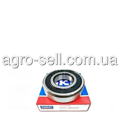 Підшипник 6312-2RS1-C3 (AH221431, CH11555, AE58688, 215768.0, 215768, 80435918, 79072820, 26642990)