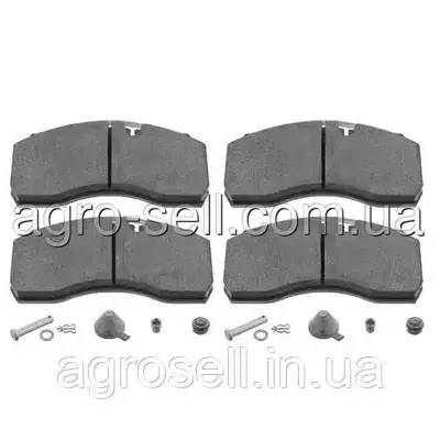 Колодка гальмівна KNORR SB7000 (29108, 29253) (Meritor) MDP3087K