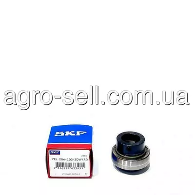 Підшипник кульковий YEL 206-102-2DW/AG (JD8552 + JD8551)