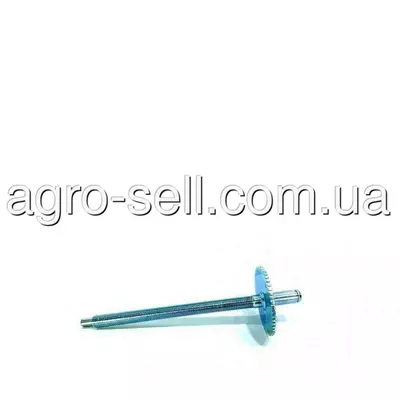 Вал із зубчастою зірочкою регулятора вентилятора очистки (AH210762, AH128384) John Deere