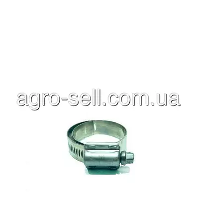 Хомут з нержавіючої сталі, John Deereширина 16мм, Ø 25-45, 1567804035 John Deere