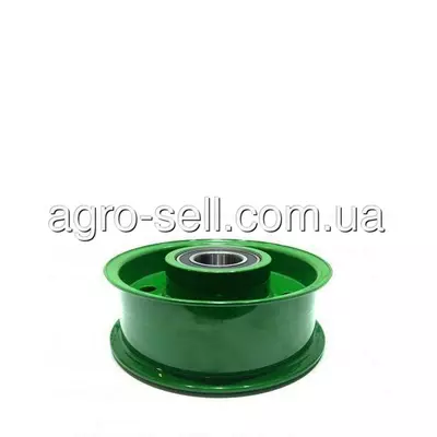 Натяжний шків модуля комбайна посилений (AXE41580, AH172692) John Deere