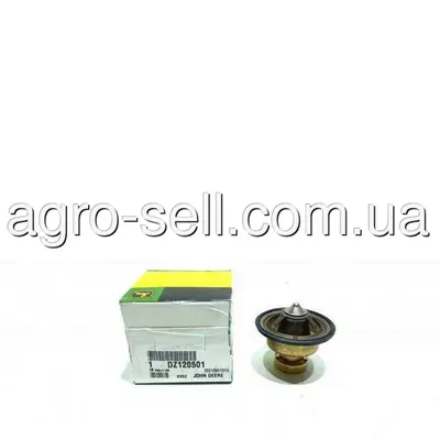 Термостат DZ120501 (DZ111682, RE532105, DZ115774, DZ120502, DZ115773, DZ113382, RE517011) John Deere