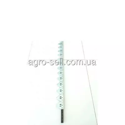 Секція середня, 14 зубів/дюйм, дрібна насічка (29-1/2 секцій змонтовано Easy Cut II (AH168893) Schumacher