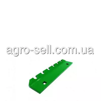 Пластина зубчата бітера з вигином посилена (H201914, H165407) John Deere