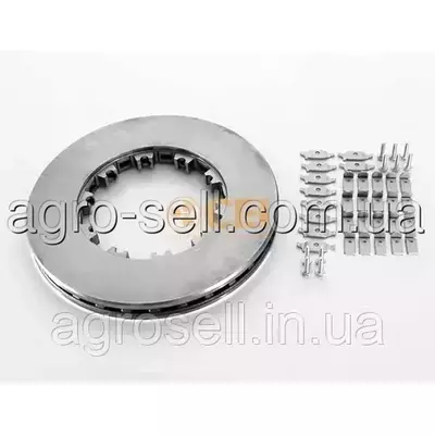 Диск гальмівний з монтажними матеріалами DAF (CEI) 215213