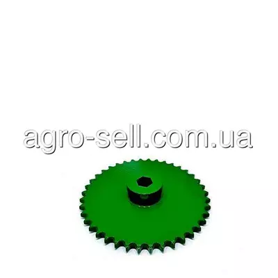 Ланцюгова зірочка Z=40 (AH131039) (під вал 28,575 мм. та підшипник AN102010) John Deere