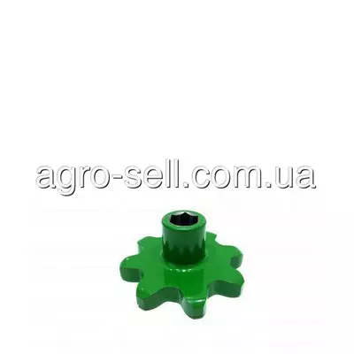 Зірочка колосового елеватора комбайна посилена (H134603) John Deere