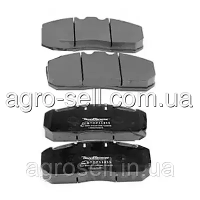 Колодка гальмівна 29131/ 29156 Trucktechnic TDP1131S