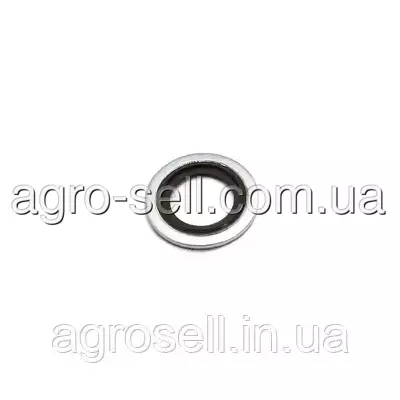 Кільце ущільнююче (гумово-сталеве) (16,7х24х1,5) DAF, MAN, RVI, SCANIA, VOLVO (Elring) 153.290