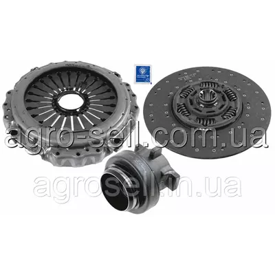 Комплект зчеплення MAN HOCL, LION´S CITY, TGA, TGS I, TGX I 3400700381