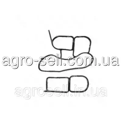 Комплект прокладок масляного фільтра (DAF OE) 1932502