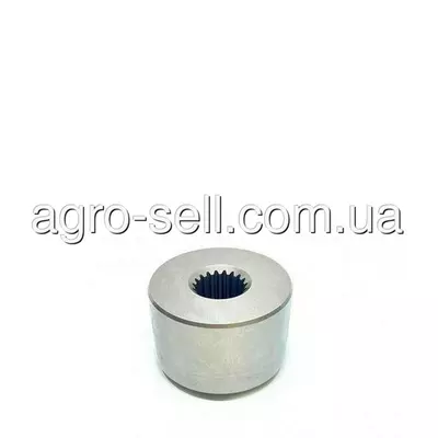 Втулкова муфта шліцева (втулка) шнека вигрузки 19 шліців, Ø = 84 мм. (AH122717) John Deere
