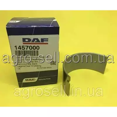 Вкладиш шатунний STD верхня частина (DAF OE) 1457000