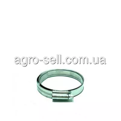 Хомут з нержавіючої сталі, ABA ширина 12мм, Ø 58-75 RE56098(RE67208, TY22486) John Deere
