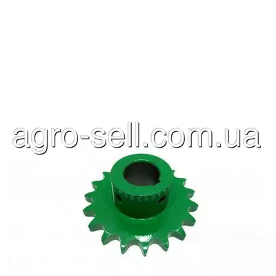 Ланцюгова зірочка зеленого кольору Z=19 (AH128075) John Deere