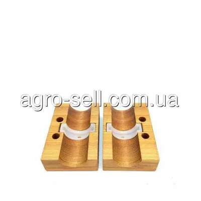 Підшипник дерев'яний (AZ45586, Z57754) (комплект 2 половинки + пластикова втулка) John Deere