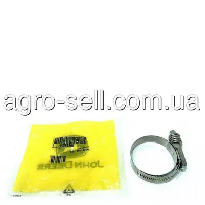 Скоба (хомут) Ø 45-67 мм, шир. 16 мм RE67208 (AR40418, RE56098, CT250LSSB) John Deere