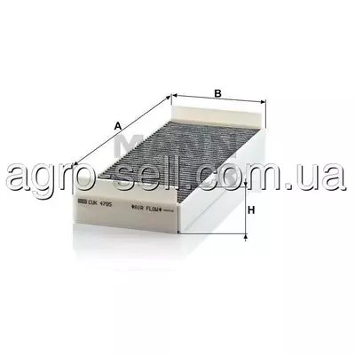 Фільтр CUK4795 (81.61910-0030)