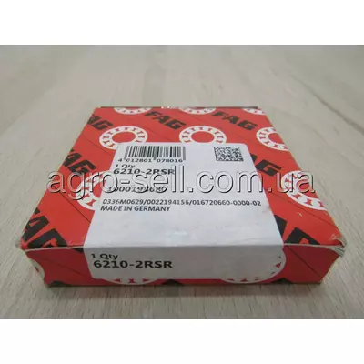 Підшипник 6210 2RSR (JD9346, DE19305)