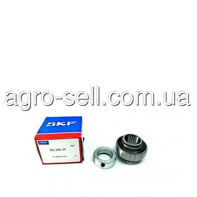 Підшипник кульковий YEL 205-2F (JD9490, HXE93567, AH225510, GE25KRRB, A-RL205D1C3)