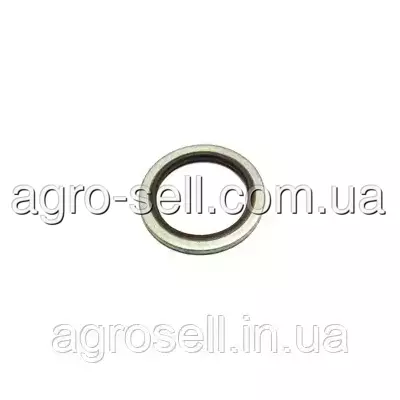 Прокладка зливу пробки (22,7х30) (резино-сталь) SCANIA, MAN (Elring) 153.260