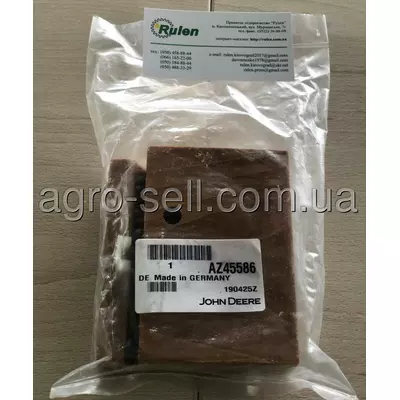 Підшипник з корпусом (дерев'яний) AZ45586 (Z57754, AZ31217) John Deere